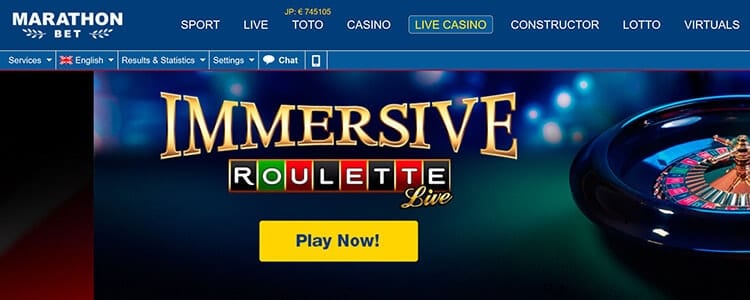 Marathonbet Live-Casino