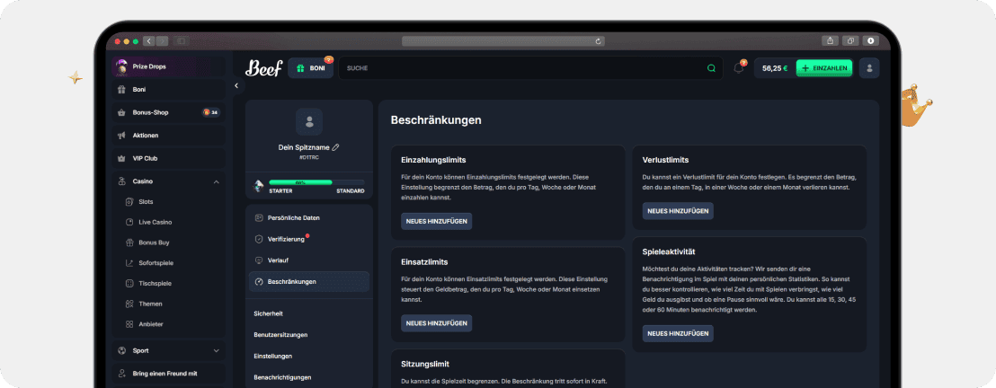 Beef Casino Erfahrungen 2026: Echtgeld-Test und Bewertung