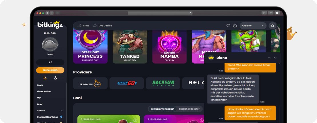 Bitkingz Casino Erfahrungen & Testbericht 2026