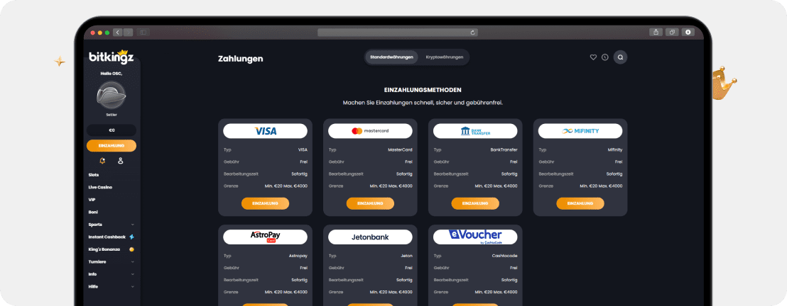 Bitkingz Casino Erfahrungen & Testbericht 2026