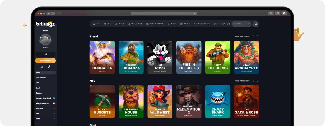 Bitkingz Casino Erfahrungen & Testbericht 2026