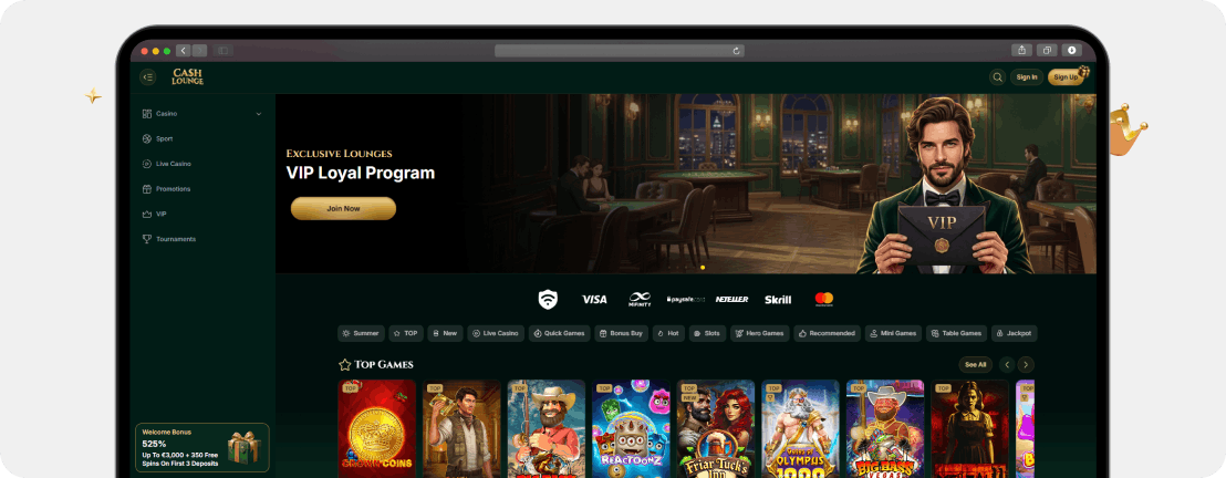 CashLounge Casino Erfahrungen 2026 – Echtgeld-Test & Bewertung 2026