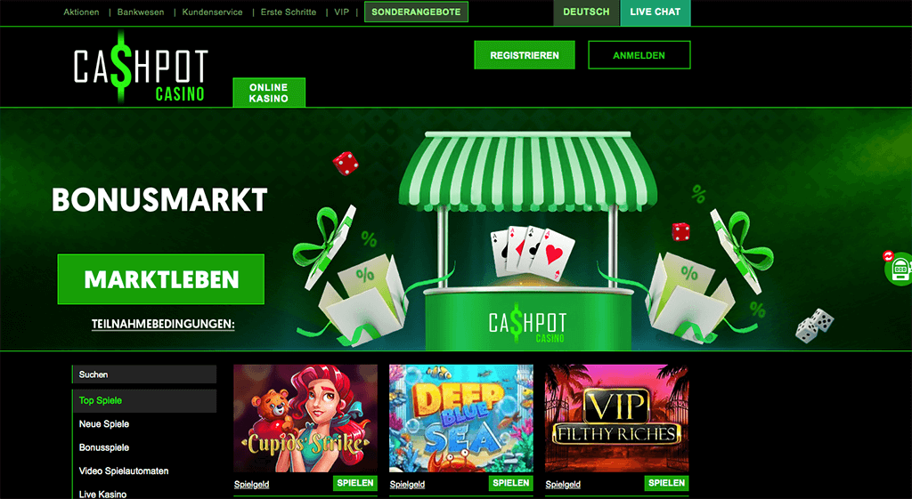 Cashpot Casino Erfahrungen – Test & Bewertung 2026