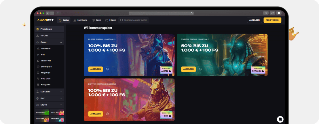 Amonbet Casino Erfahrungen & Testbericht 2026