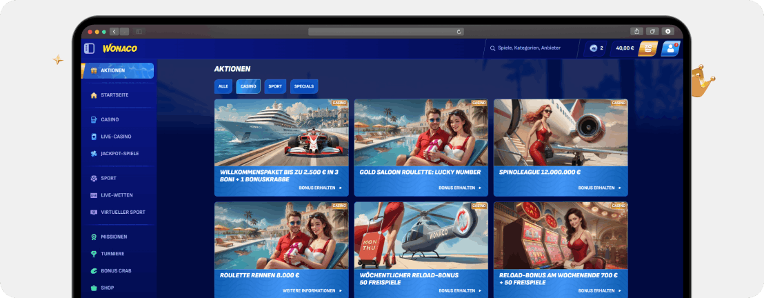 Wonaco Casino Erfahrungen & Testbericht 2026