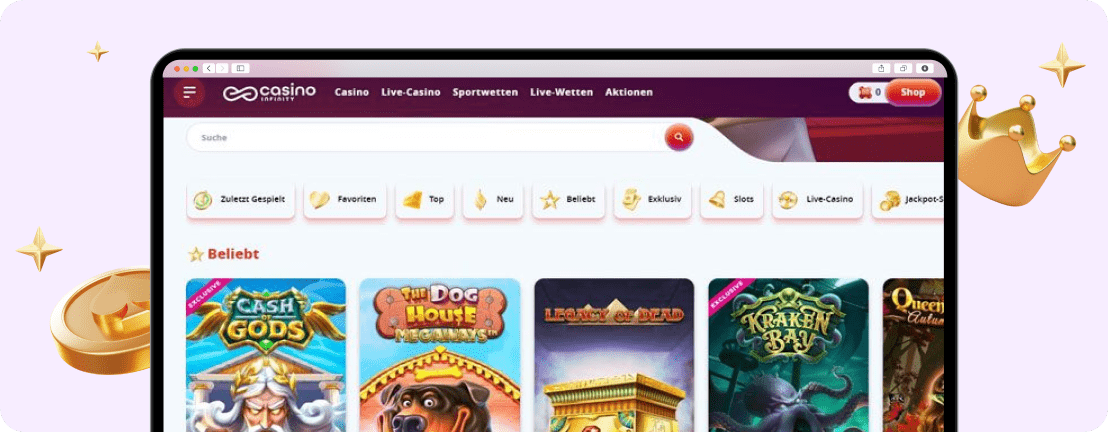 Casino Infinity – Erfahrungen & Testbericht 2026