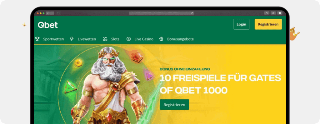 Qbet Casino Bonus ohne Einzahlung