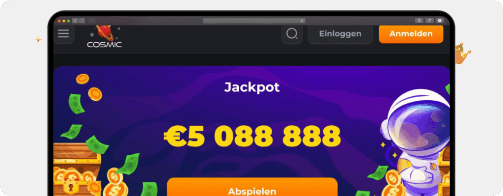 Cosmic Casino Jackpots