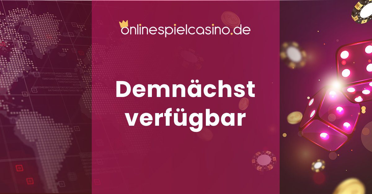 Featured image with the text "Demnächst verfügbar" meaning "Coming soon".