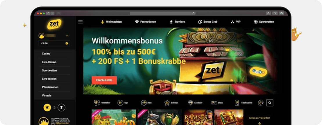 ZetCasino Erfahrungen – Bewertung & Testbericht 2026