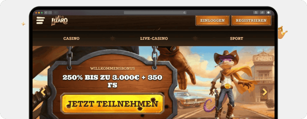 Lizaro Casino Einzahlungsbonus
