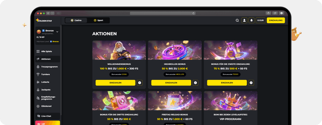 Golden Star Casino – Erfahrungen & Testbericht 2026