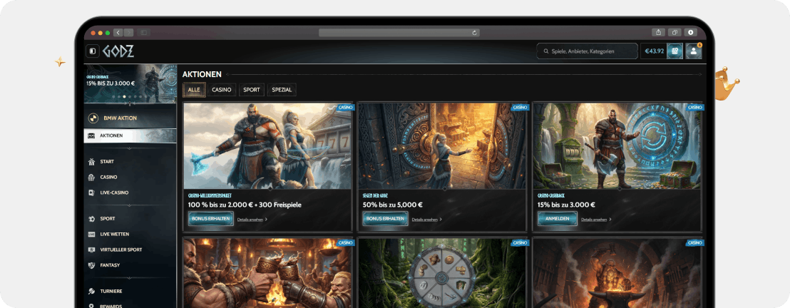 Godz Casino Erfahrungen 2026: Echtgeld-Test und Bewertung