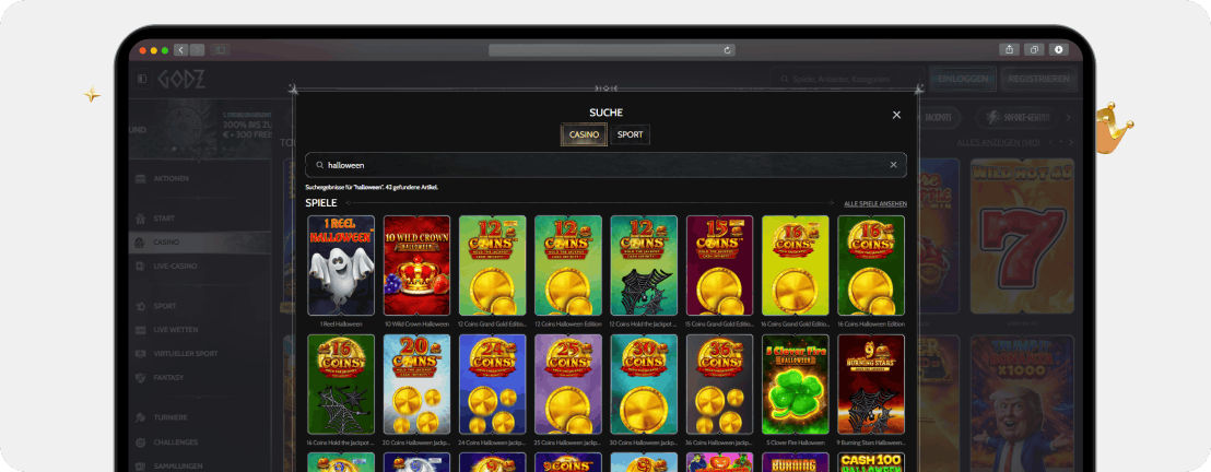 Godz Casino im Test mit Wikinger-Design und über 6.000 Spielen