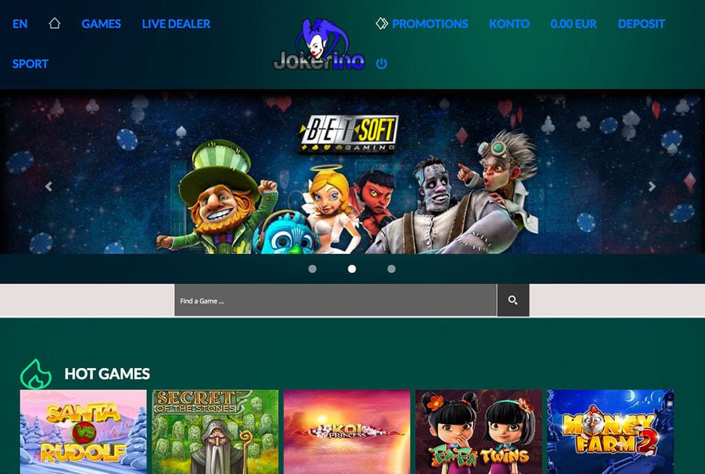 Jokerino Casino Erfahrungen – Test & Bewertung 2026