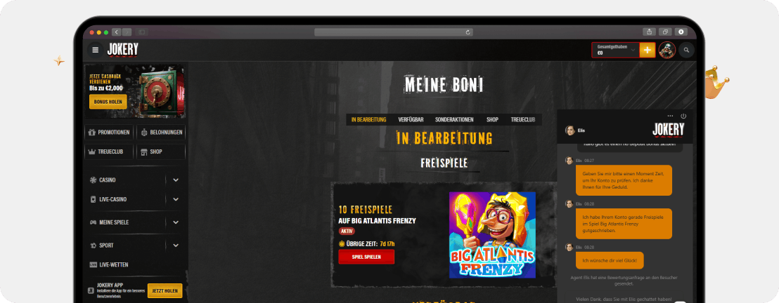 Jokery Casino Erfahrungen 2026: Echtgeldtest & ehrliche Bewertung mit Auszahlung