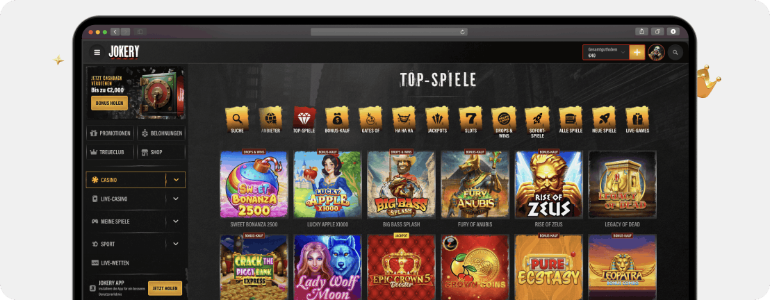 Jokery Casino Erfahrungen 2026: Echtgeldtest & ehrliche Bewertung mit Auszahlung