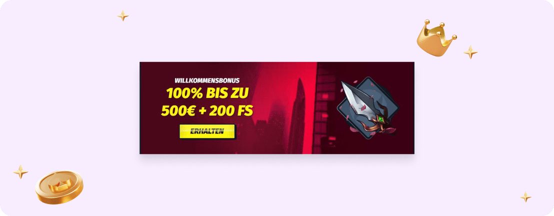 Lucky Elektra Willkommensbonus
