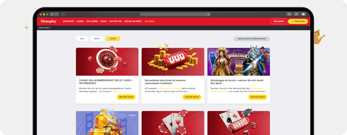 MonoPlay Casino Erfahrungen & Testbericht 2026
