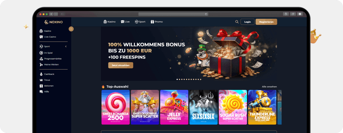 Noxino Casino Erfahrungen 2026 – Echtgeld-Test & Bewertung