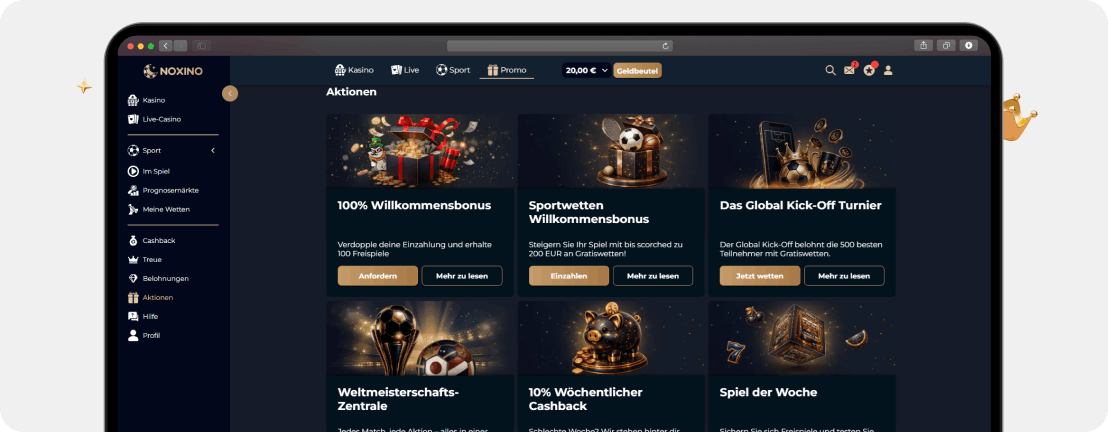 Noxino Casino Erfahrungen 2026 – Echtgeld-Test & Bewertung