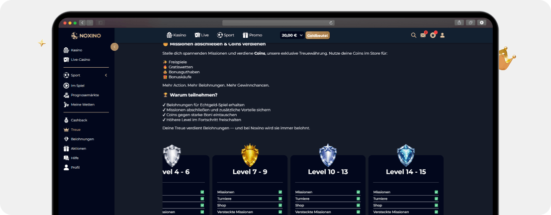 Noxino Casino Erfahrungen 2026 – Echtgeld-Test & Bewertung