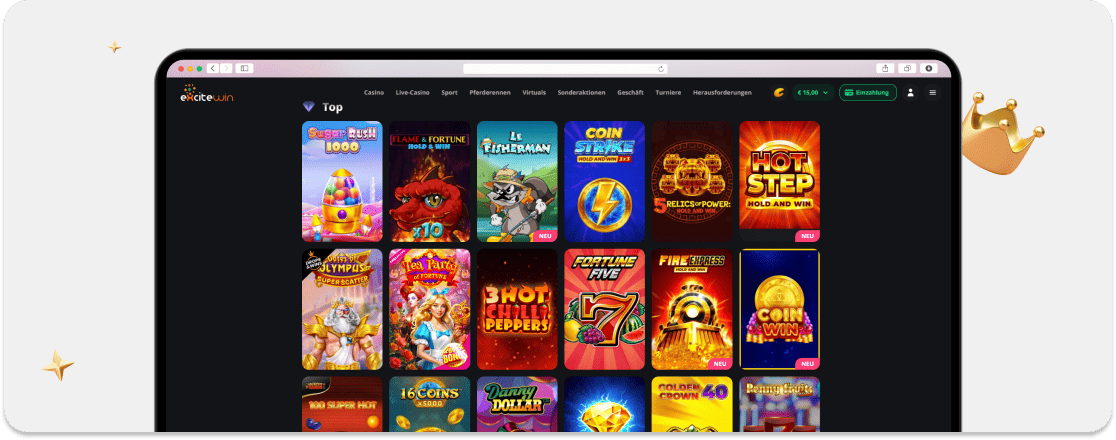 Excitewin Casino Erfahrungen 2026 – Testbericht & echte Spielerbewertungen