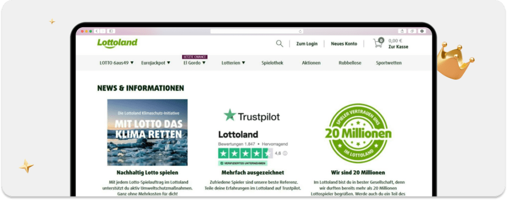 OSC - Lottoanbieter - Lottoland Vertrauen