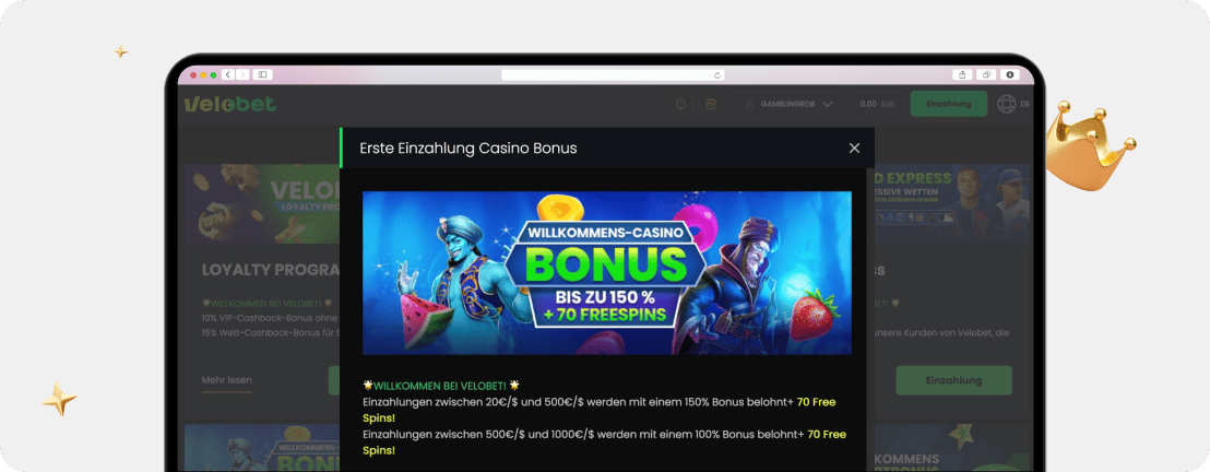 Velobet Casino – Erfahrungen & Testbericht 2026