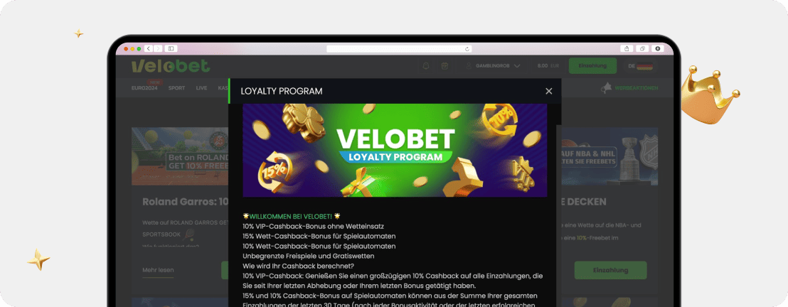 Velobet Casino – Erfahrungen & Testbericht 2026