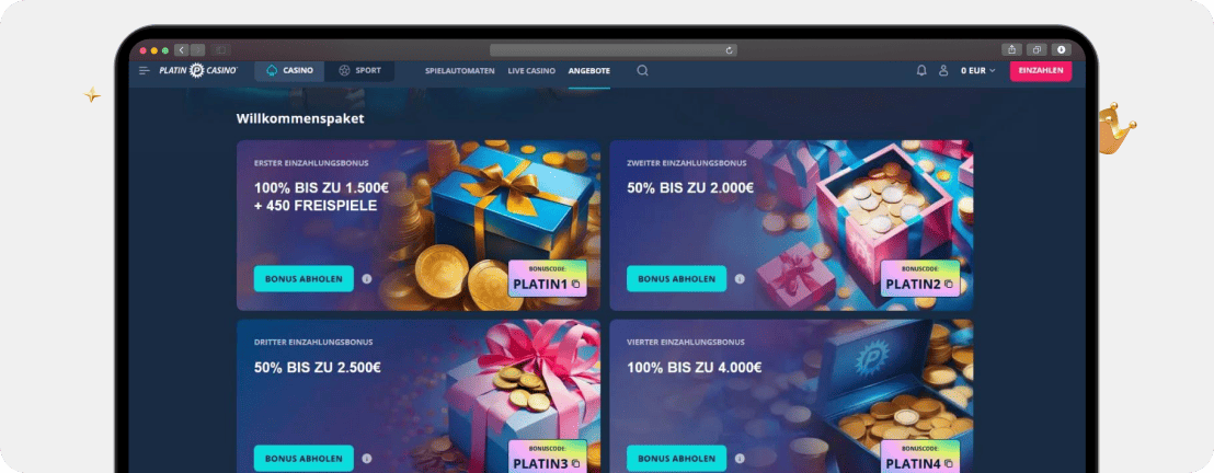 Platincasino Erfahrungen 2026 – Testbericht und Bewertung