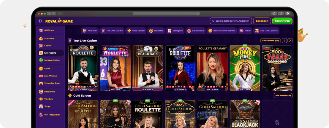 Royal Game Casino – Erfahrungen & Testbericht 2026