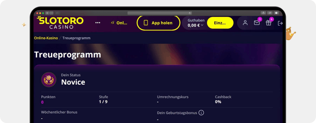 Slotoro Casino Erfahrungen 2026 – Echtgeld-Test & Bewertung