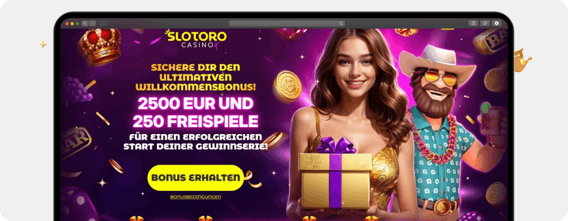 Slotoro Casino Erfahrungen 2026 – Echtgeld-Test & Bewertung