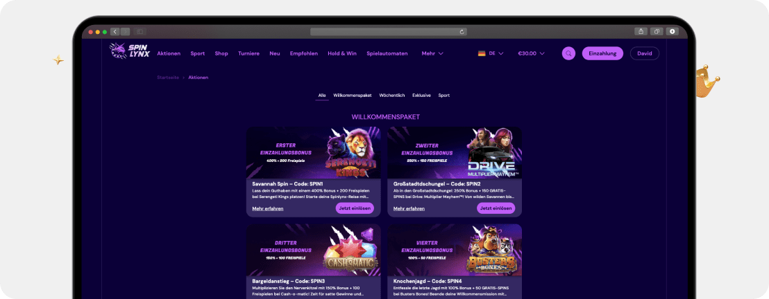 SpinLynx Casino Erfahrungen 2026 – Echtgeld-Test & Bewertung