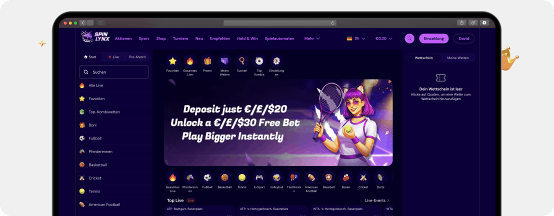 SpinLynx Casino Erfahrungen 2026 – Echtgeld-Test & Bewertung