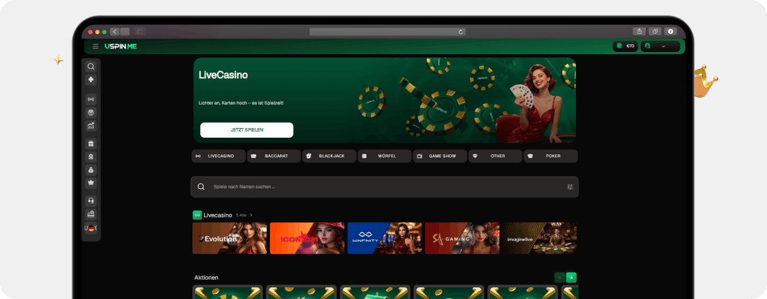 USpin Casino Erfahrungen 2026: Echtgeld-Test, schnelle Auszahlung & Bewertung