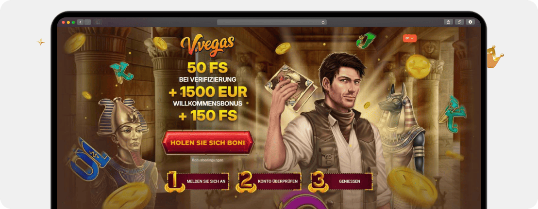 Bitcoin bei Vulkan Vegas Casino: Einzahlung und Vorteile