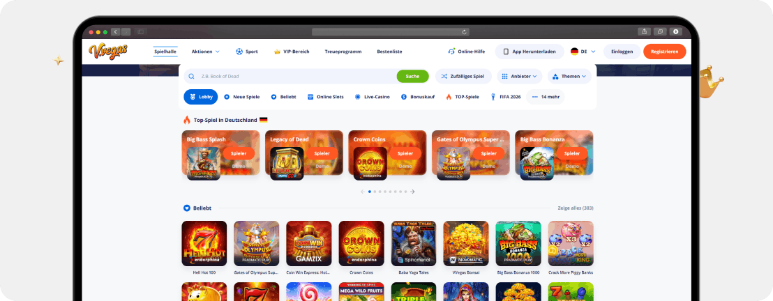 Vulkan Vegas Casino Erfahrungen 2026 – Echtgeld-Test & Bewertung