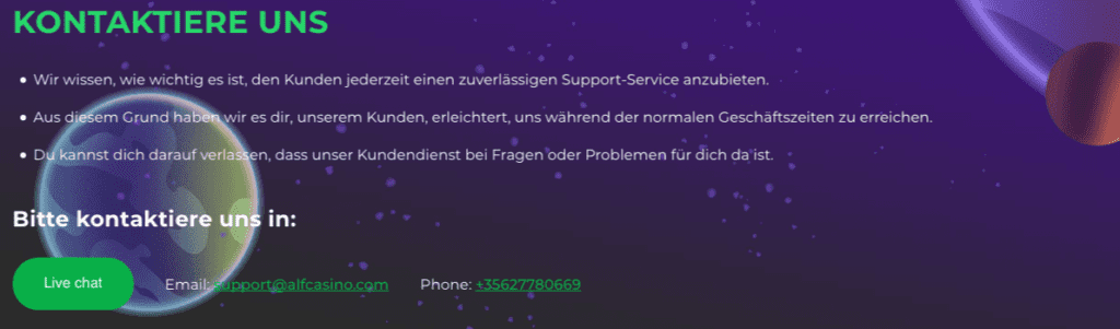 Alf Casino Erfahrungen – Test & Bewertung 2026