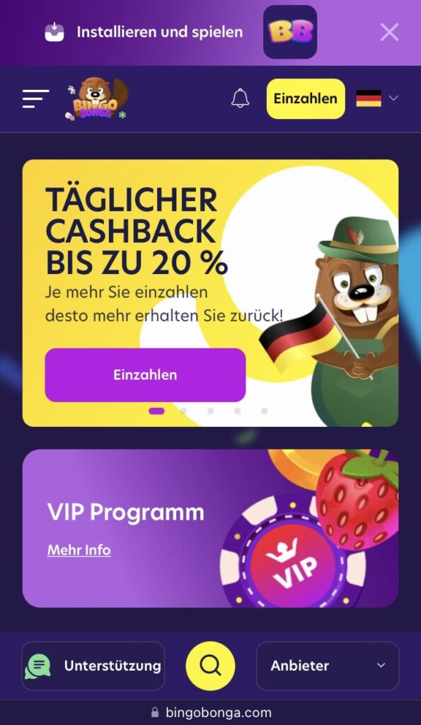 BingoBonga Casino – Erfahrungen & Testbericht 2026
