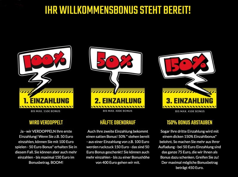 Boom Bang Casino Erfahrungen – Test & Bewertung 2026