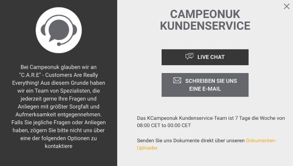 Campeon Casino Erfahrungen – Test & Bewertung 2026