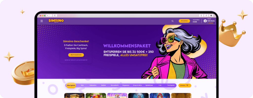Simsinos Casino – Erfahrungen & Testbericht 2026