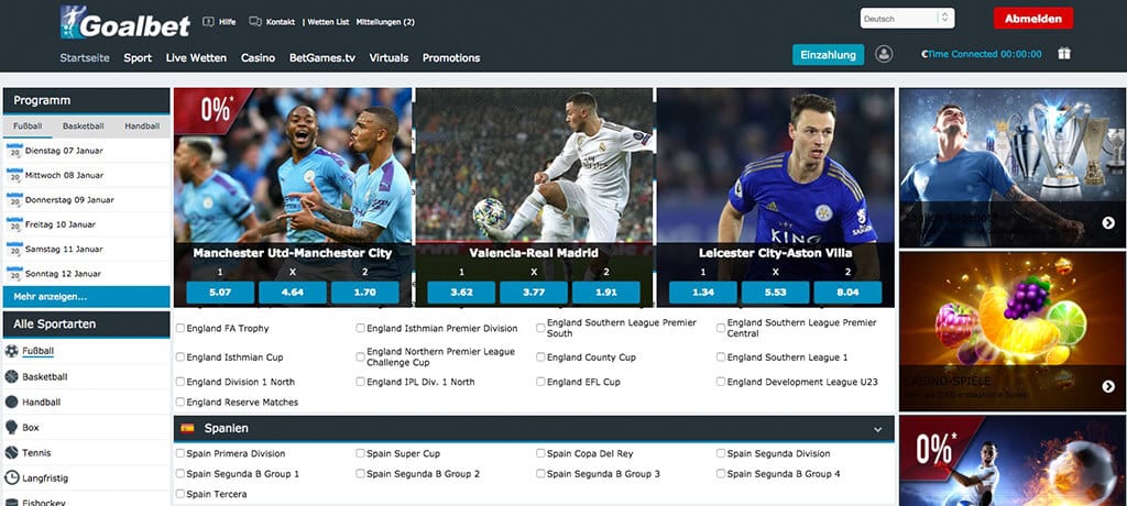 GoalBet Casino Erfahrungen – Test & Bewertung 2026