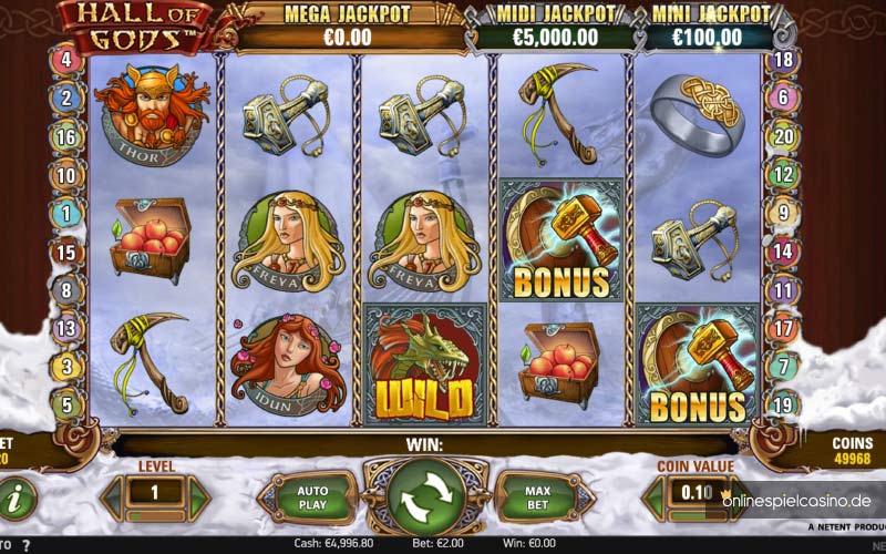 Slot Hall of Gods
