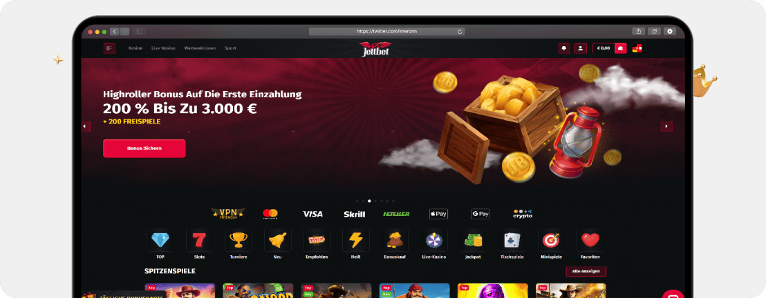 jettbet bonus