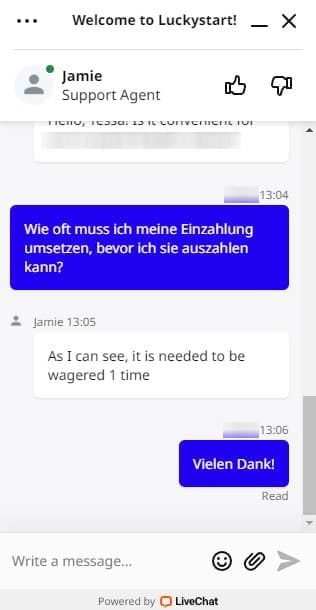 LuckyStart Casino Erfahrungen & Testbericht 2026
