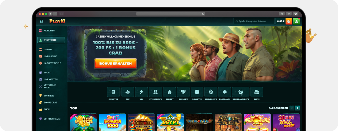 Playio Casino –  Erfahrungen & Testbericht 2026