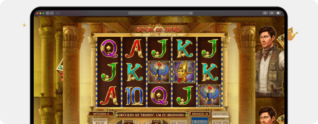 OSC Book of Dead Freispiele gratis erhalten